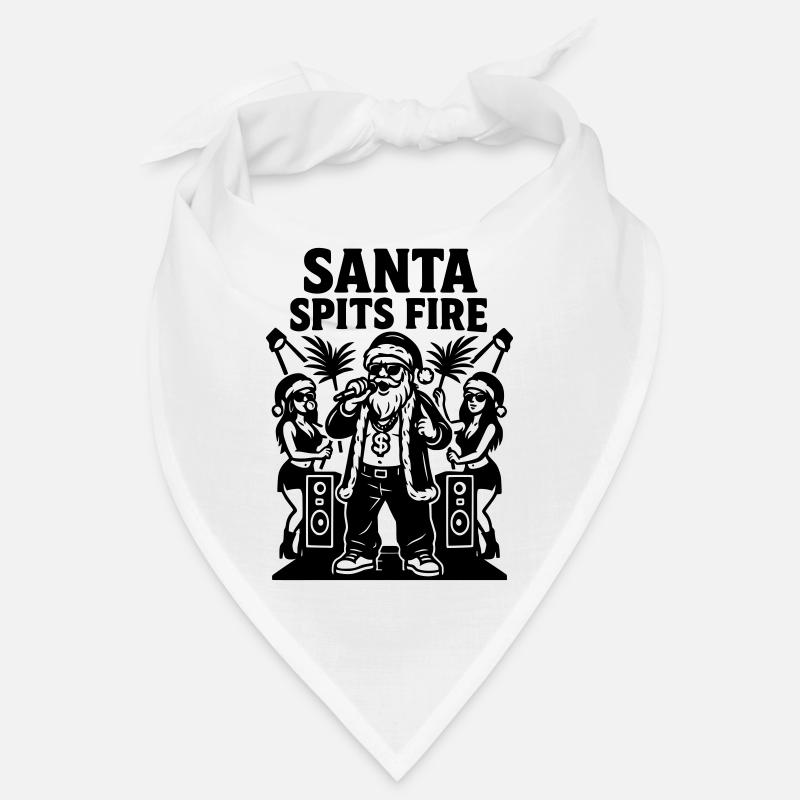 Le rappeur Père Noël crache du feu Bandana