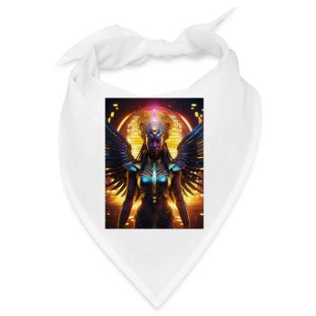 Maat – Gleichgewicht des Kosmos - Bandana - Weiß - Vorne
