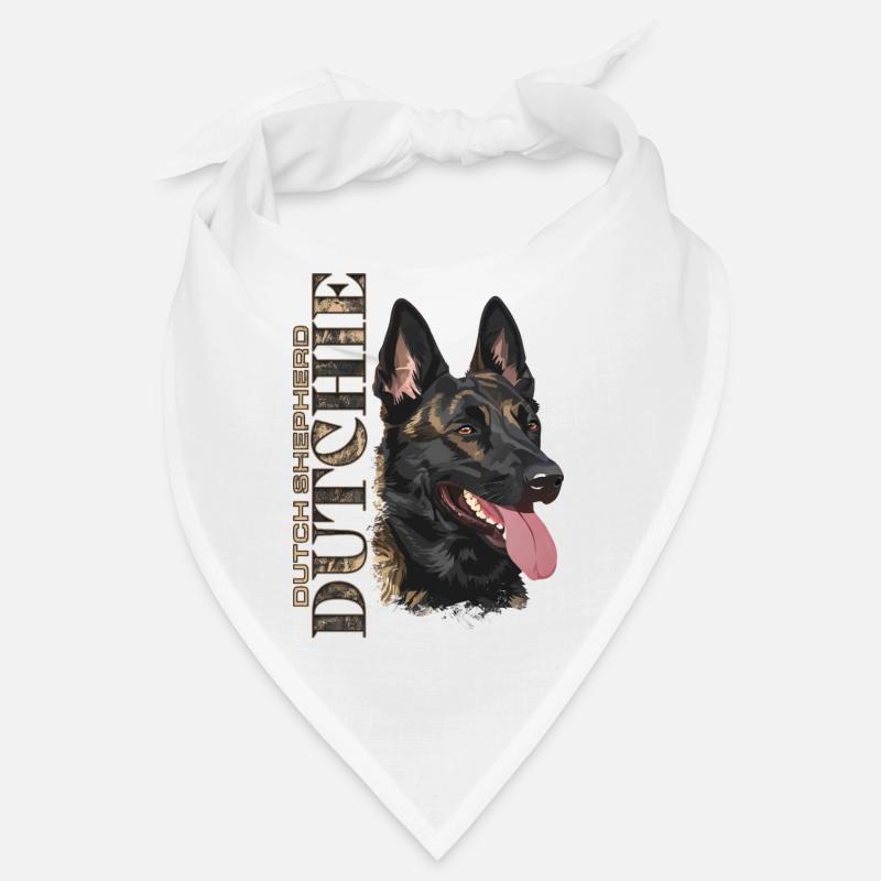 Dutchie - Dutch Shepherd Dog Bandana