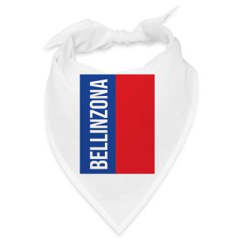 Bellinzona Souvenir  - Bandana - Weiß - Vorne