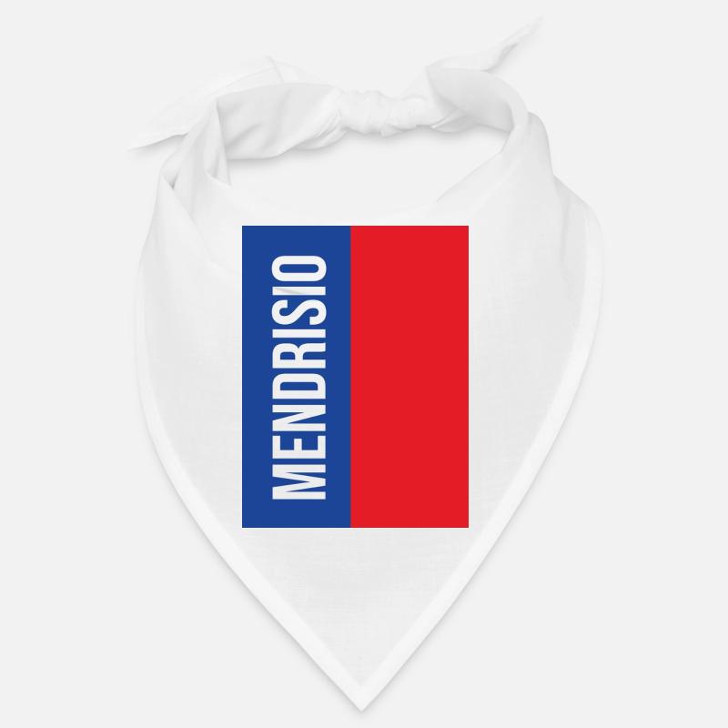 Mendrisio Blau Rot Vertical Bandana