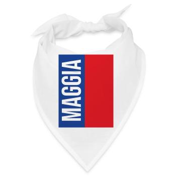 Maggia Tessin Souvenir T-Shirt - Bandana - Weiß - Vorne