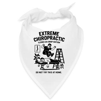 chiropraktiker physio wirbelsäule behandlung - Bandana - Weiß - Vorne