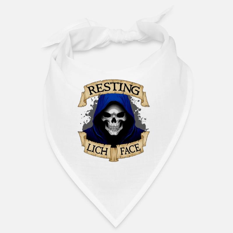 Resting Lich Face Bandana