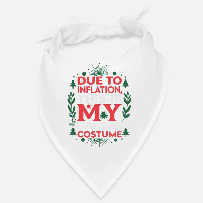 Inflation-Weihnachtskostüm Bandana