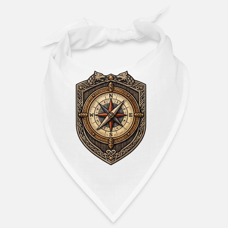 Wikinger Kompass Wappen Bandana