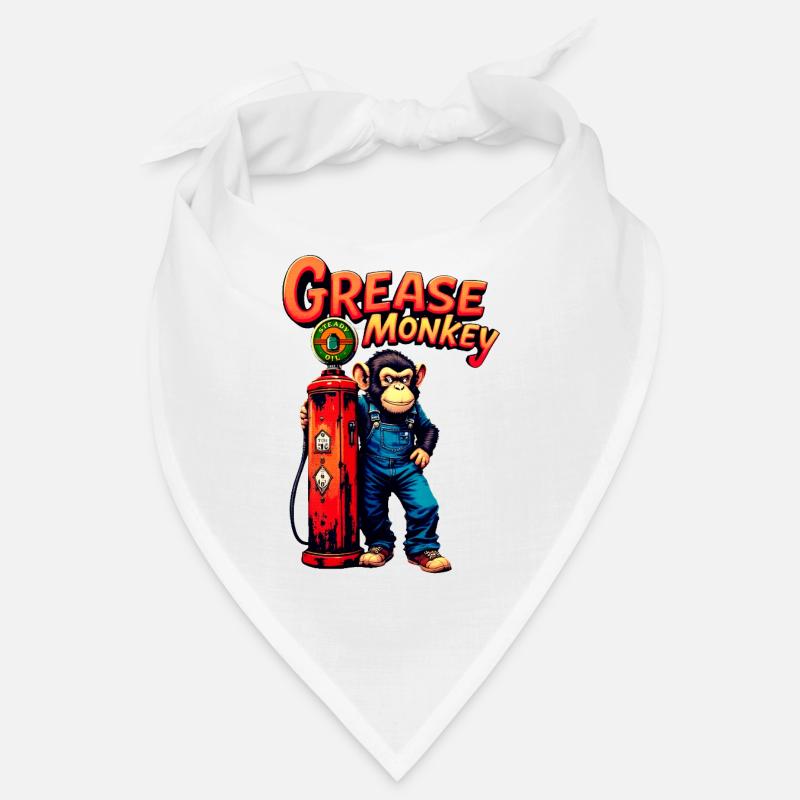 GreaseMonkey Retro Pump Design Bandana