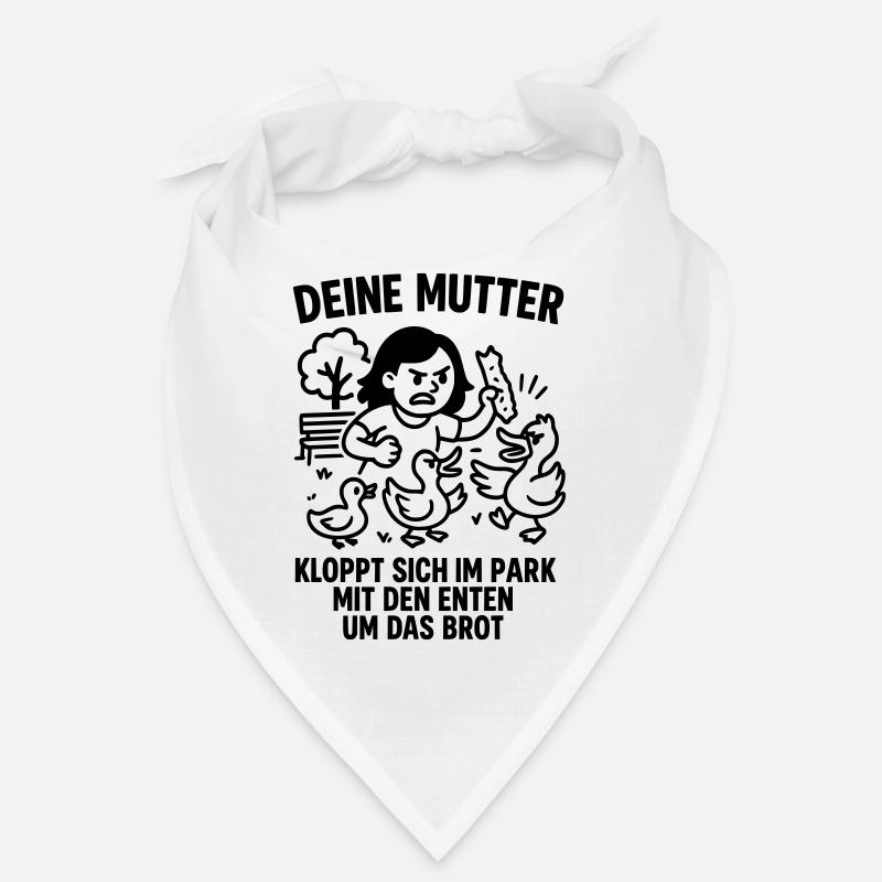 deine mutter park enten brot Bandana