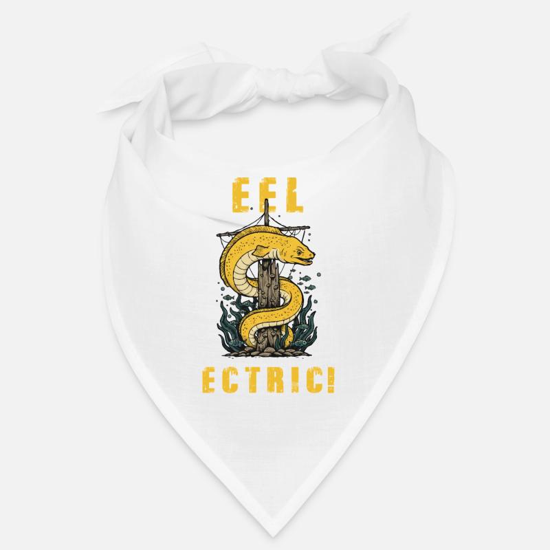 Vintage Eel-ectric Eel Humor Bandana