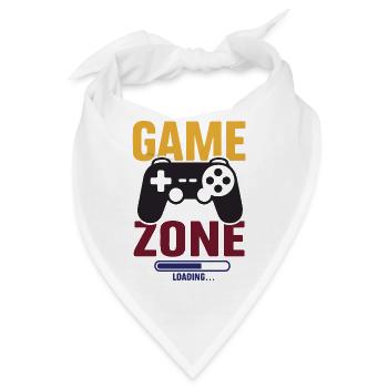 Spiel – Spielzone. Lädt... - Bandana - Weiß - Vorne