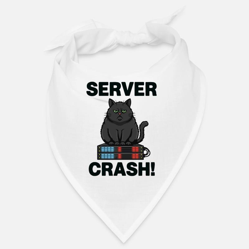 Server Crash Chat Computer Humor Bandana