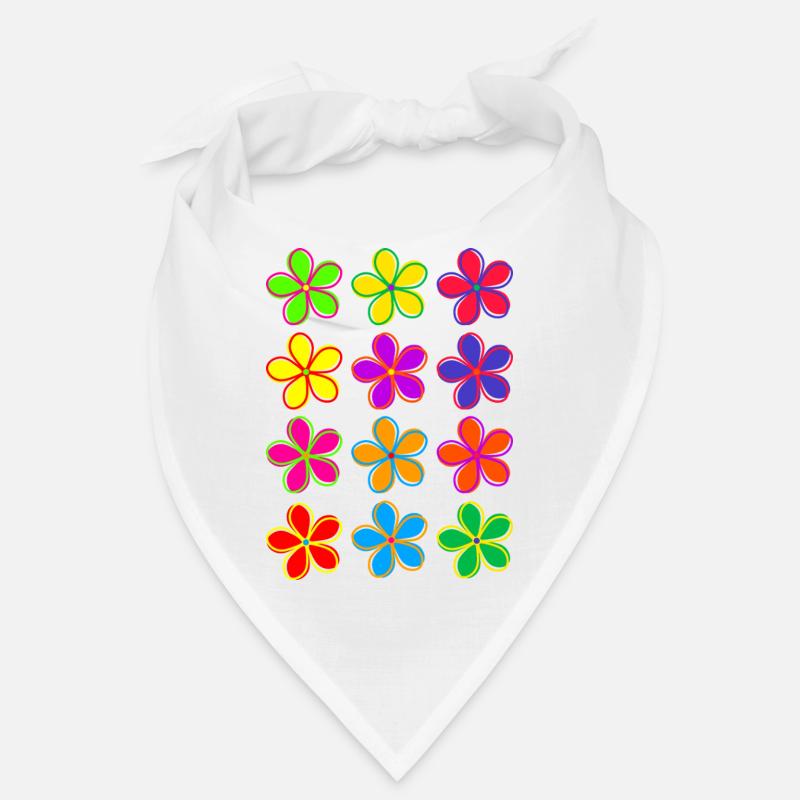Gänseblümchen-Blumen Bandana