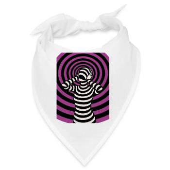 Hypnos, Halluzination  - Bandana - Weiß - Vorne