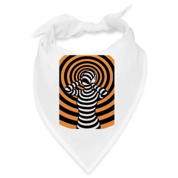 Hypnos, Halluzination  - Bandana - Weiß - Vorne