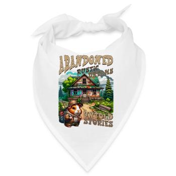 Unerzählte Geschichten: Rustikale Hütte - Bandana - Weiß - Vorne