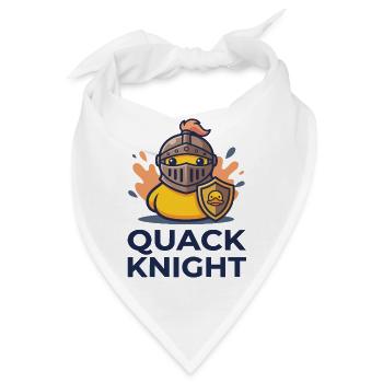 Quack-Ritter-Rüstungsente - Bandana - Weiß - Vorne
