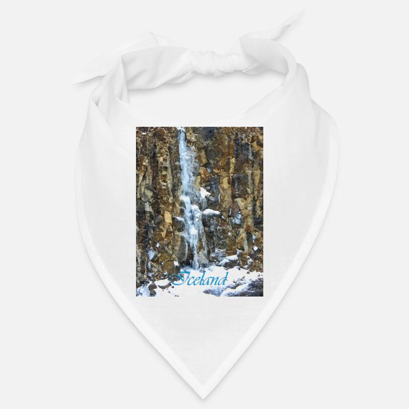 Iceland Waterfall Bandana