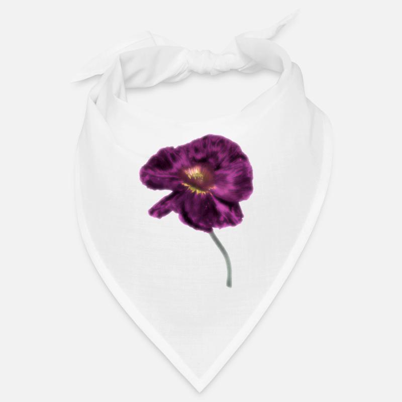 Pavot magenta intense Bandana