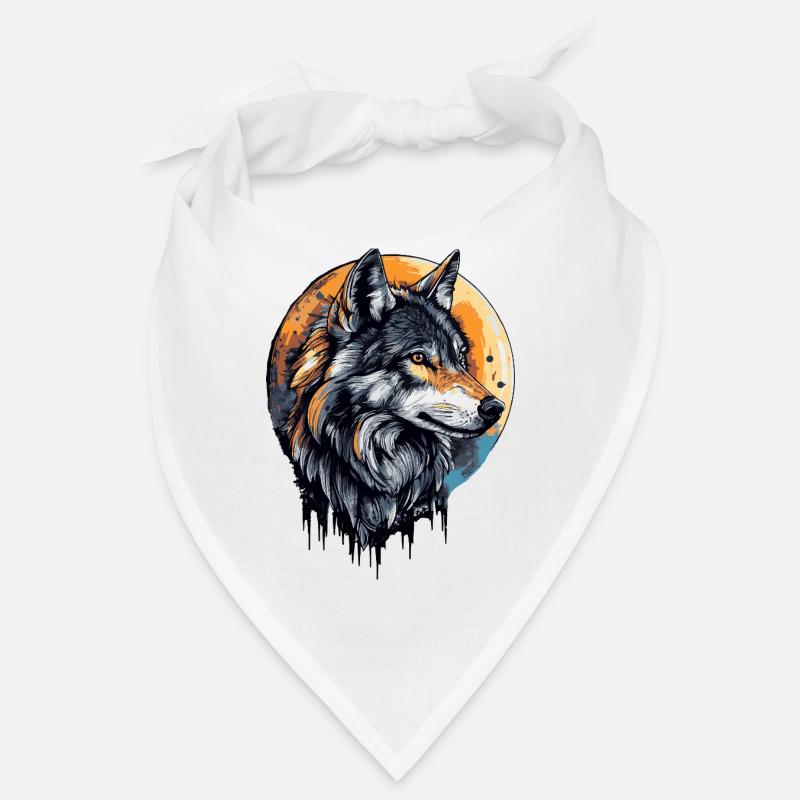 Lune du loup Bandana
