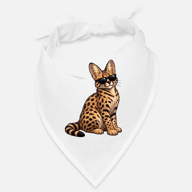 Chat des savanes Bandana