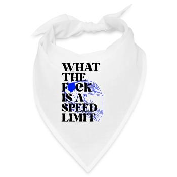 Auto - Bandana - Weiß - Vorne