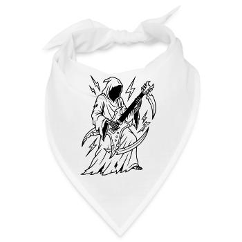 Death Metal - Bandana - Weiß - Vorne