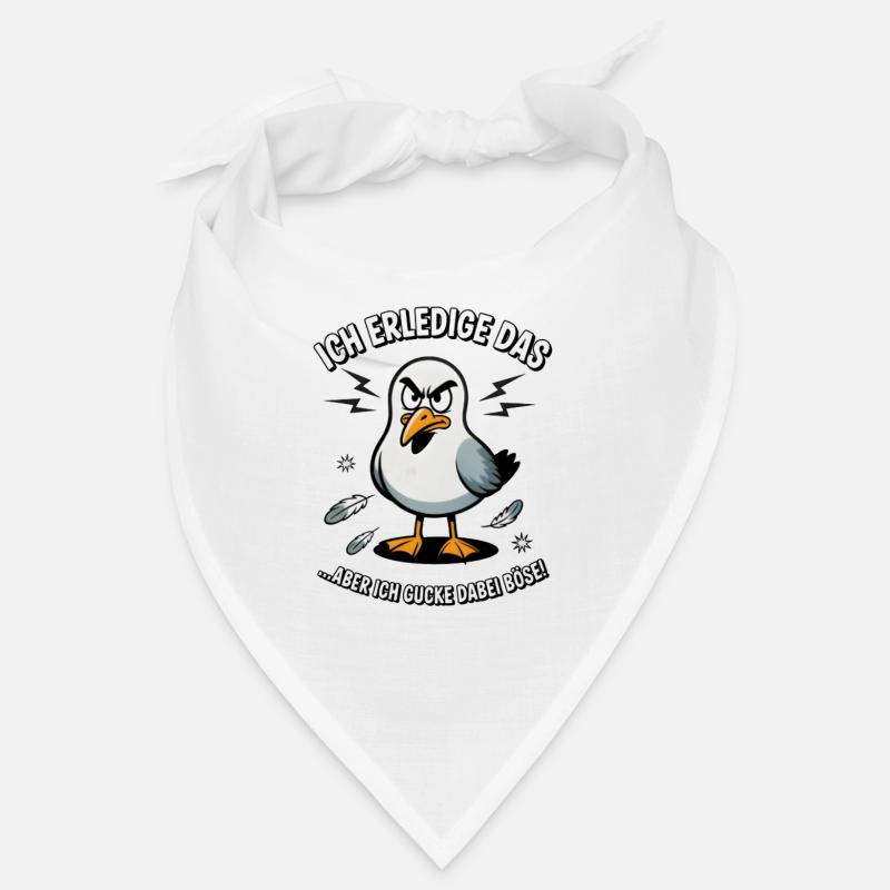 Möwe Seevogel Nen scheiss muss ich Bandana