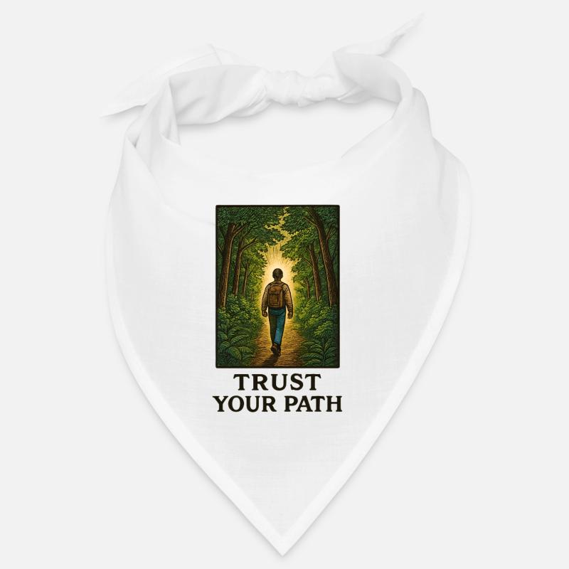 Trust your path in the forest Bandana