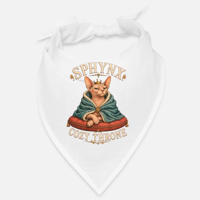 SPHYNX COZY THRONE Katze Bandana