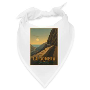Camino Antiguo Alte Strasse Valle Gran Rey - Bandana - Weiß - Vorne