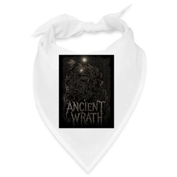 Uralter Zorn – Dunkler Fantasy-Metal-Beast Streetwea - Bandana - Weiß - Vorne
