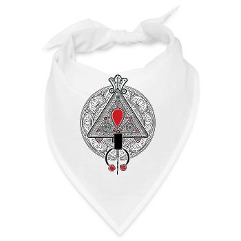 Juwelen von Kabylien - Bandana - Weiß - Vorne