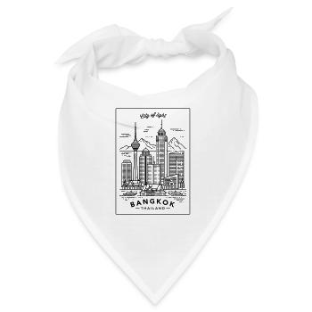 Bangkok - Bandana - Weiß - Vorne