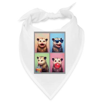 Opossums Opossum - Bandana - Weiß - Vorne