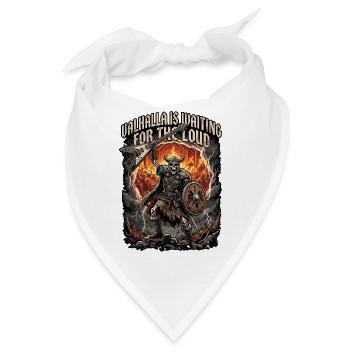 Germanen Valhalla - Bandana - Weiß - Vorne