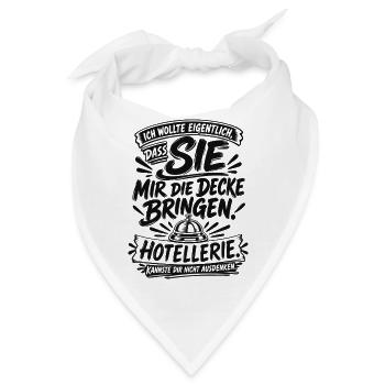 Ich wollte, dass SIE die Decke bringen - Bandana - Weiß - Vorne