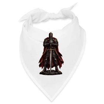 Ritter der Dunkelroten Klinge - Bandana - Weiß - Vorne