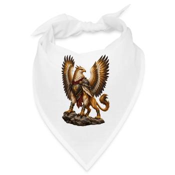 Kriegsadler Rüstung - Bandana - Weiß - Vorne