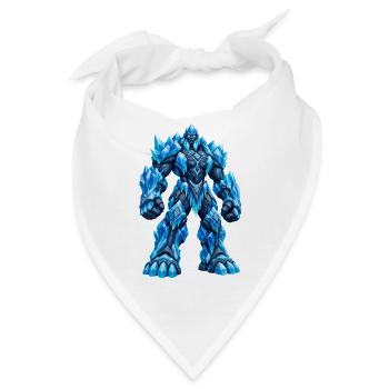 Eisgolem Kristallkraft - Bandana - Weiß - Vorne