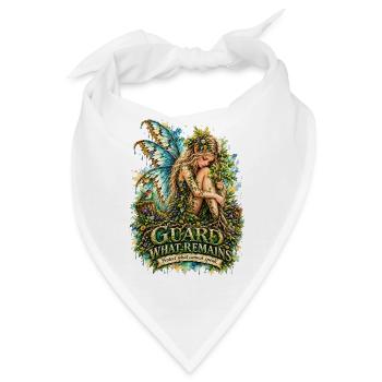 Guardians of Earth - Guard what remains - Bandana - Weiß - Vorne