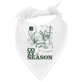 GEMÜTLICHE SAISON - Bandana - Weiß - Vorne
