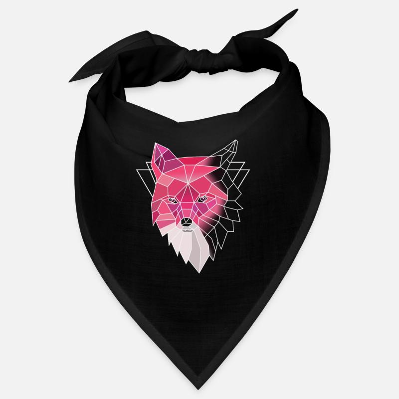 Pink Fox Bandana