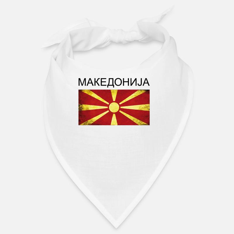Macedonia Macedonia Flag Gift Makedonija Bandana