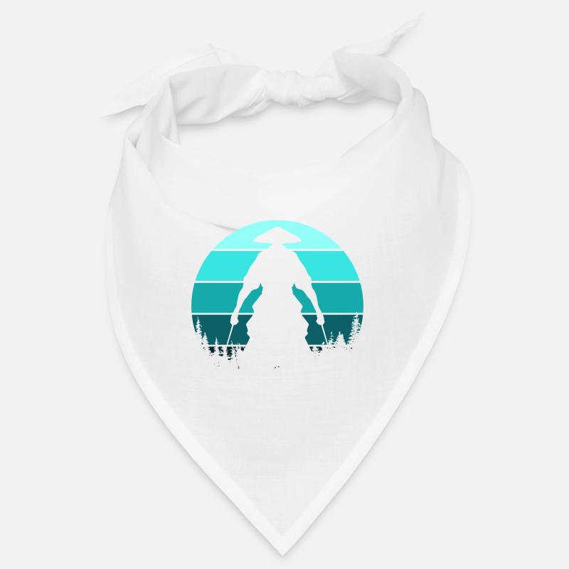 Samouraï silhouette - Bandana - blanc