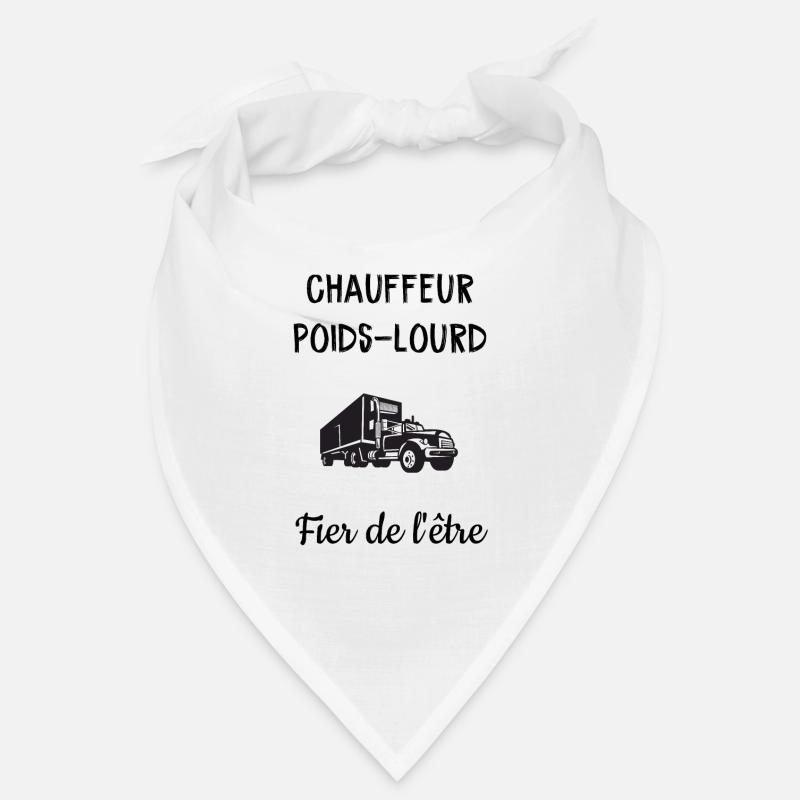 Chauffeur poids lourd Bandana