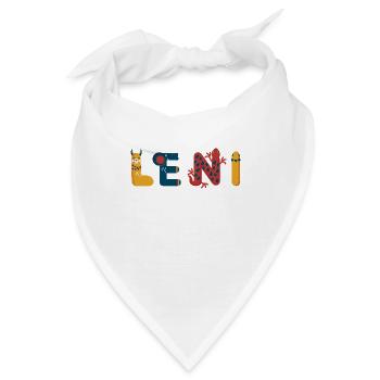 Leni - Bandana - Weiß - Vorne