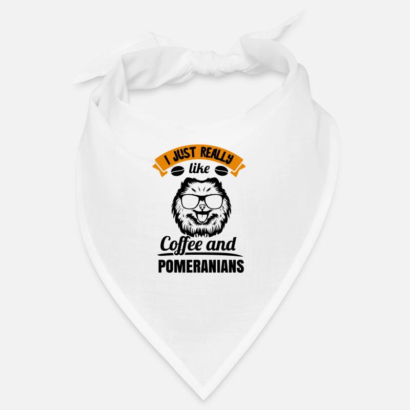 Spitz Pomeranian Zwergspitz Hund Bandana