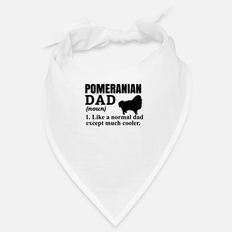 Spitz Pomeranian Zwergspitz Dog Bandana