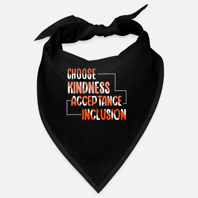 Acceptance Peace Kindness Awareness Unity Day Bandana