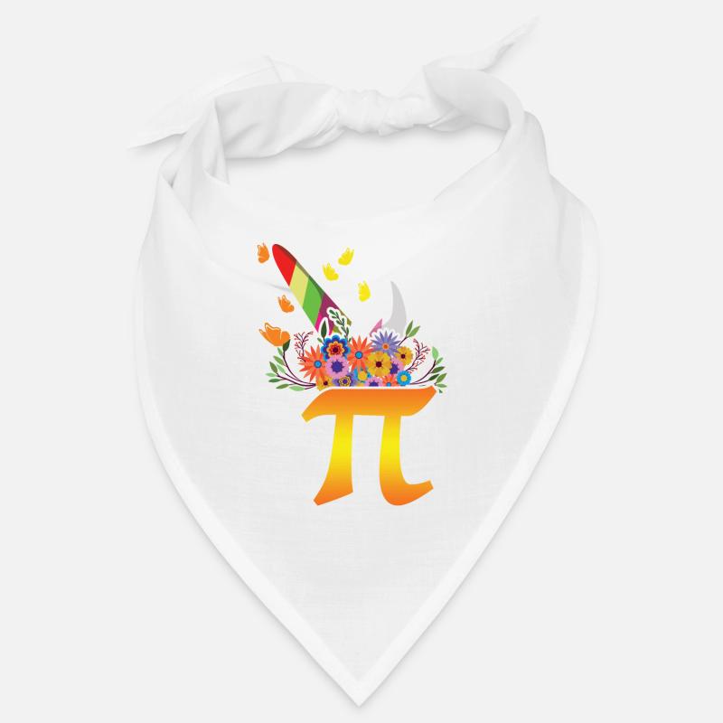 Licorne mignonne Mars Math Vacances Mathématiques Pi Bandana